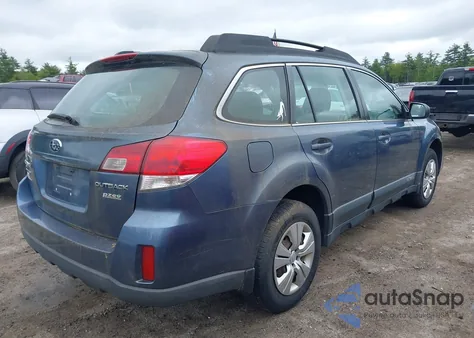 2013 Subaru Outback 2.5I from USA, damaged, VIN 4S4BRBAC1D3230696